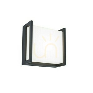 Außenwandleuchte Lutec QUBO LED 9,5W grau 14 cm 5195404118 small 0