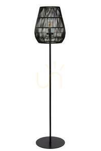 Außenstehleuchte Lucide NERIDA schwarz IP44 E27 Japandi 03845/81/30 small 1