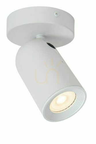 Prüfen Strahler Lucide Punch weiß GU10 LED dimmbar 1-flammig 13958/01/31