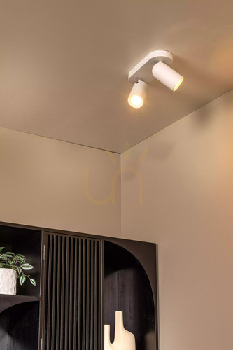 Prüfen Deckenstrahler Lucide PUNCH weiß 2×GU10 13958/02/31