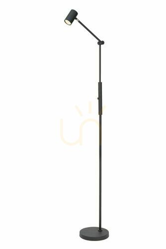 Prüfen Stehleuchte Lucide TIPIK schwarz LED dimmbar Metall 36722/03/30