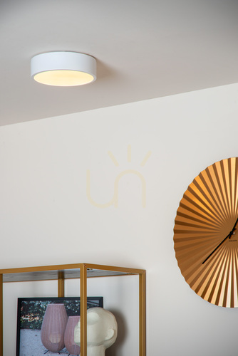 Prüfen Lucide UNAR LED-Deckenleuchte weiß 20 cm 12 W 79185/20/31