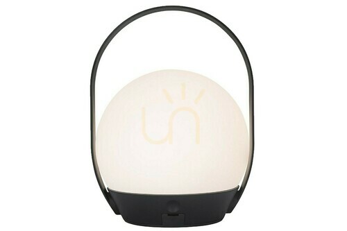 Prüfen Außenstehleuchte Lutec CARDI LED schwarz 22,3 cm RGB CCT dimmbar 6501702330
