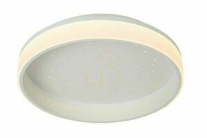 Plafond Lucide Estreja LED weiß 40 cm Stahl dimmbar 71102/40/31 small 0