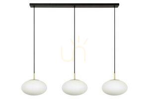 Pendelleuchte Lucide ELYSEE 3-flammig Gold Glas 21430/03/61 small 1