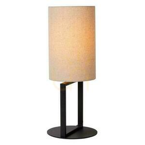 Tischleuchte Lucide HERMAN beige Japandi Baumwolle Stahl 30562/81/38 small 2