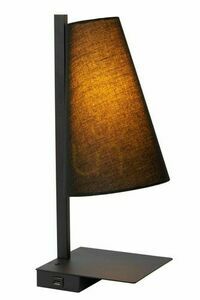 Wandlampe Lucide GREGORY Schwarz Stahl Flachs E27 30295/01/30 small 0