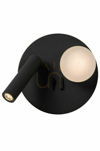Prüfen Wandleuchte Lucide MATIZ schwarz LED 77286/02/30