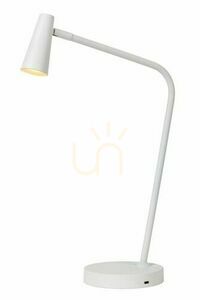Schreibtischlampe Lucide Stirling weiß LED Touch dimmbar 36620/03/31 small 0