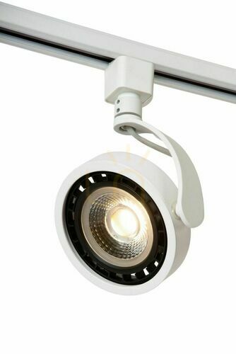 Prüfen Schienenstrahler Lucide TRACK Dorian weiß LED ES111 50W 1-phasig 09954/01/31