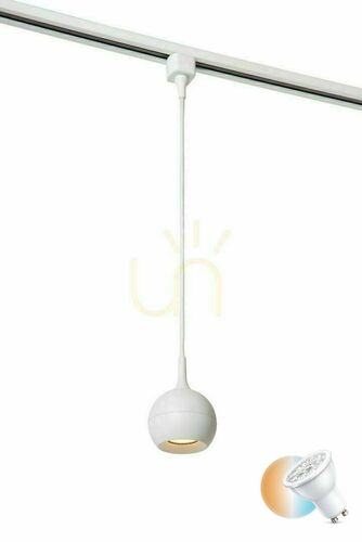 Prüfen Hängelampe für Stromschiene Lucide TRACK Favori weiß GU10 09956/01/31