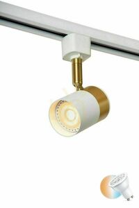 Schienenstrahler Lucide Floris 09952/01/31 Weiß GU10 1-phasig TRACK small 0