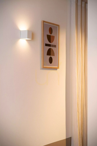 Prüfen Lucide VERTIGO Akku-Wandleuchte weiß LED 6 W 2700 K IP54 mit Bewegungsmelder 27250/06/31