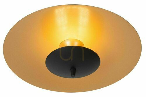 Prüfen Plafond Lucide VULCAN Schwarz Gold LED 35 cm 30161/09/30