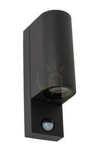 Außenwandleuchte Lucide ZARO schwarz Aluminium LED GU10 IP65 2-flammig 69803/02/30 small 1