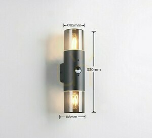 Trio HOOSIC Außenwandleuchte - MOVEMENT SENSOR 222260232 small 7