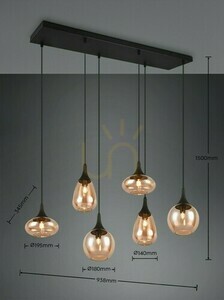 Trio LUMINA Pendelleuchte 317000613 small 7