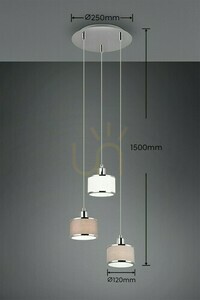 Trio KAPRUN Pendelleuchte 311630306 small 7