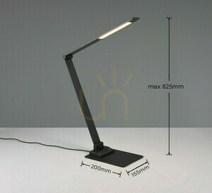 Trio TRAVIS Schreibtischlampe 545310132 small 4