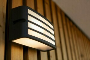 Außenwandleuchte Lutec ZEBRA grau Aluminium 25W 5203501118 small 2