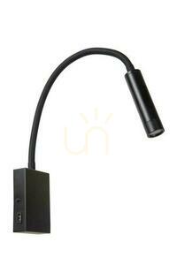 Wandleuchte Lucide ALEC schwarz Metall LED G9 3W 03246/03/30 small 1