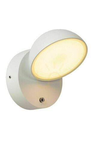 Prüfen Außenwandleuchte Lucide FINN Weiß LED 12W IP54 Sensor 22865/12/31