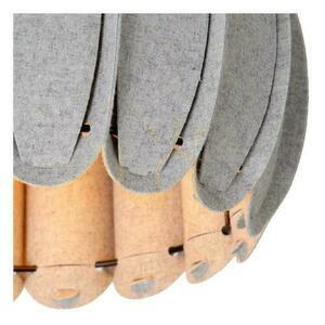 Plafond Lucide Spencer 34145/30/36 Grau Filz E27 Modern small 3