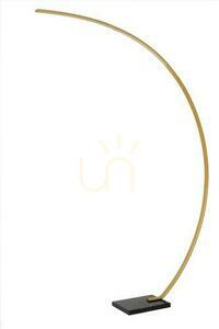 Stehleuchte Lucide Curve Gold Schwarz LED 15W 44700/11/02 small 1