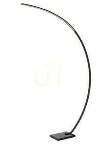 Stehleuchte Lucide CURVE LED schwarz Metall Marmor 44700/11/30 small 1