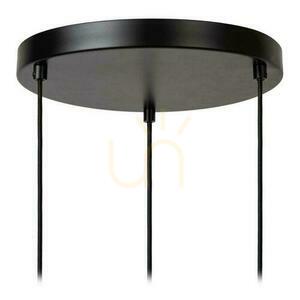 Pendelleuchte Lucide ILONA 3-flammig schwarz Glas Retro 45408/13/99 small 4