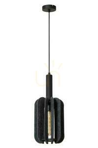 Pendelleuchte Lucide RAFAL Grau Filz Japandi 20 cm 45492/01/36 small 1