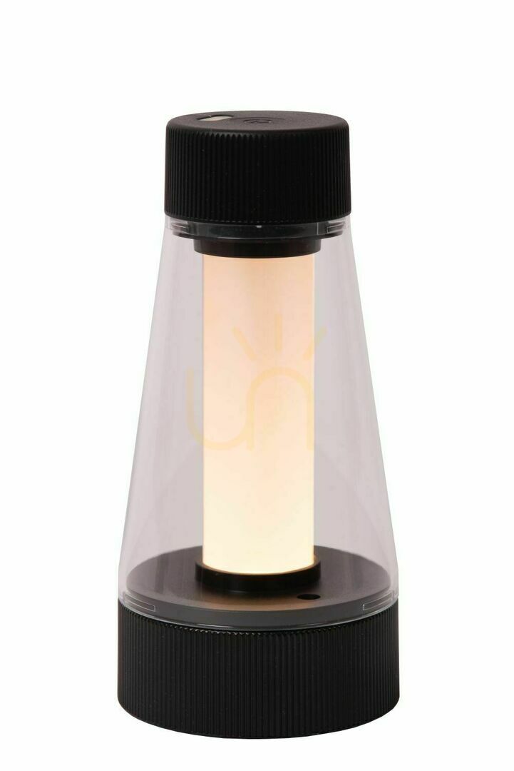 Tischleuchte Lucide LORALI schwarz LED dimmbar IP44 45500/01/30