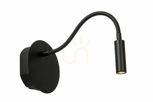 Prüfen Wandleuchte Lucide Jolijn schwarz LED 2W 140lm 3000K 77289/03/30