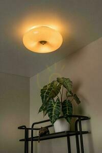 Plafond Lucide Sentino 3-flammig LED G9 Grau Gold Retro Glas Metall small 1