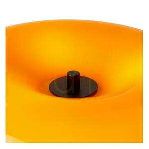 Tischleuchte Lucide Sentino schwarz Glas Metall Retro 3-flammig small 2