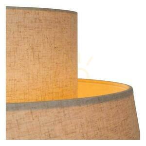 Pendelleuchte Lucide TRIBUTE Japandi Beige Stoff Ø60 cm small 2