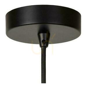 Pendelleuchte Lucide FOLD Weiß 40 cm Japandi Stoff E27 small 4
