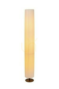 Stehleuchte Lucide FOLD Weiß Stoff Metall Japandi 3-flammig E27 small 0