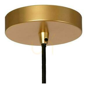 Pendelleuchte Lucide MESH 3-flammig Gold Schwarz Metall Vintage small 4