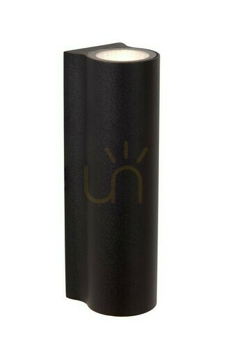 Prüfen Außenwandleuchte Lucide AKRA LED Schwarz Aluminium IP54 Modern