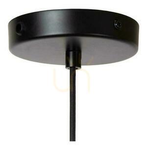 Pendelleuchte Lucide ROLLO Japandi Filz Glas E27 Dimmbar 40 cm small 5
