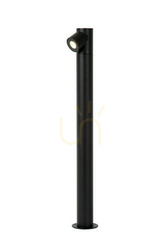 Prüfen Wegeleuchte Lucide IBAMBA LED schwarz Aluminium 60 cm IP65