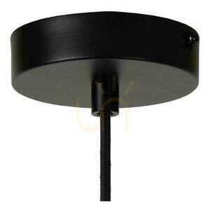 Pendelleuchte Lucide Hannelore schwarz Metall 30 cm E27 LED dimmbar small 4