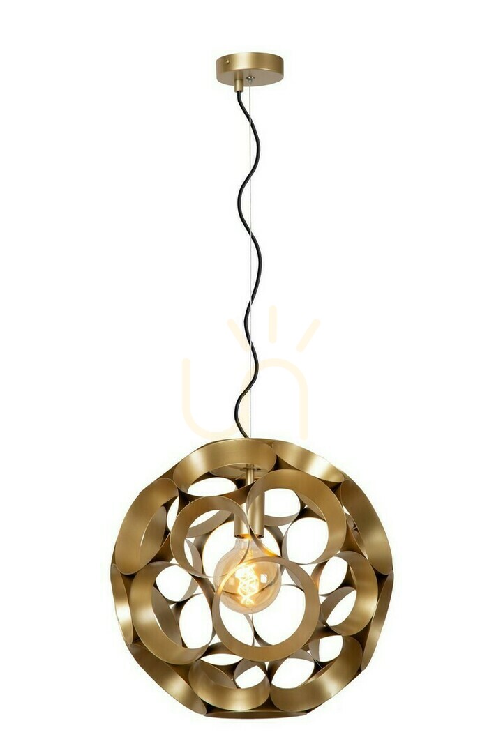 Függőlámpa Lucide Hannelore arany fém 40 cm modern LED E27