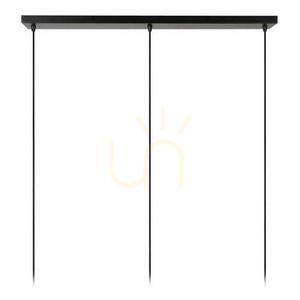 Pendelleuchte Lucide ALMELO 3-flammig Schwarz Gold Metall Modern small 3