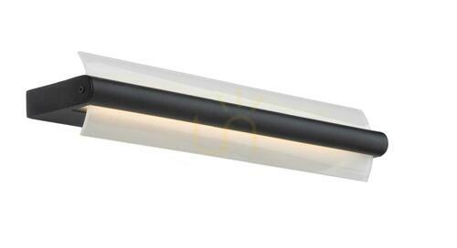 Prüfen Wandlampe Lucide Wanda LED Schwarz 60 cm Bad IP44