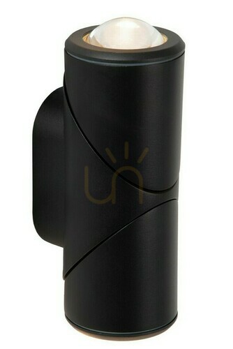 Prüfen Außenwandleuchte Lucide ERIN LED schwarz Aluminium IP65 modern