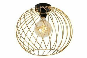 Plafond Lucide Danza Gold Schwarz Metall 40 cm 21128/40/02 small 0