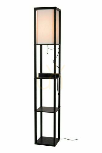Prüfen Stehleuchte Lucide MENNO schwarz beige Japandi E27 44799/81/30