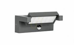 Außenwandleuchte SU-MA REN RN20-KPIR LED 21W mit Bewegungsmelder anthrazit IP65 small 0